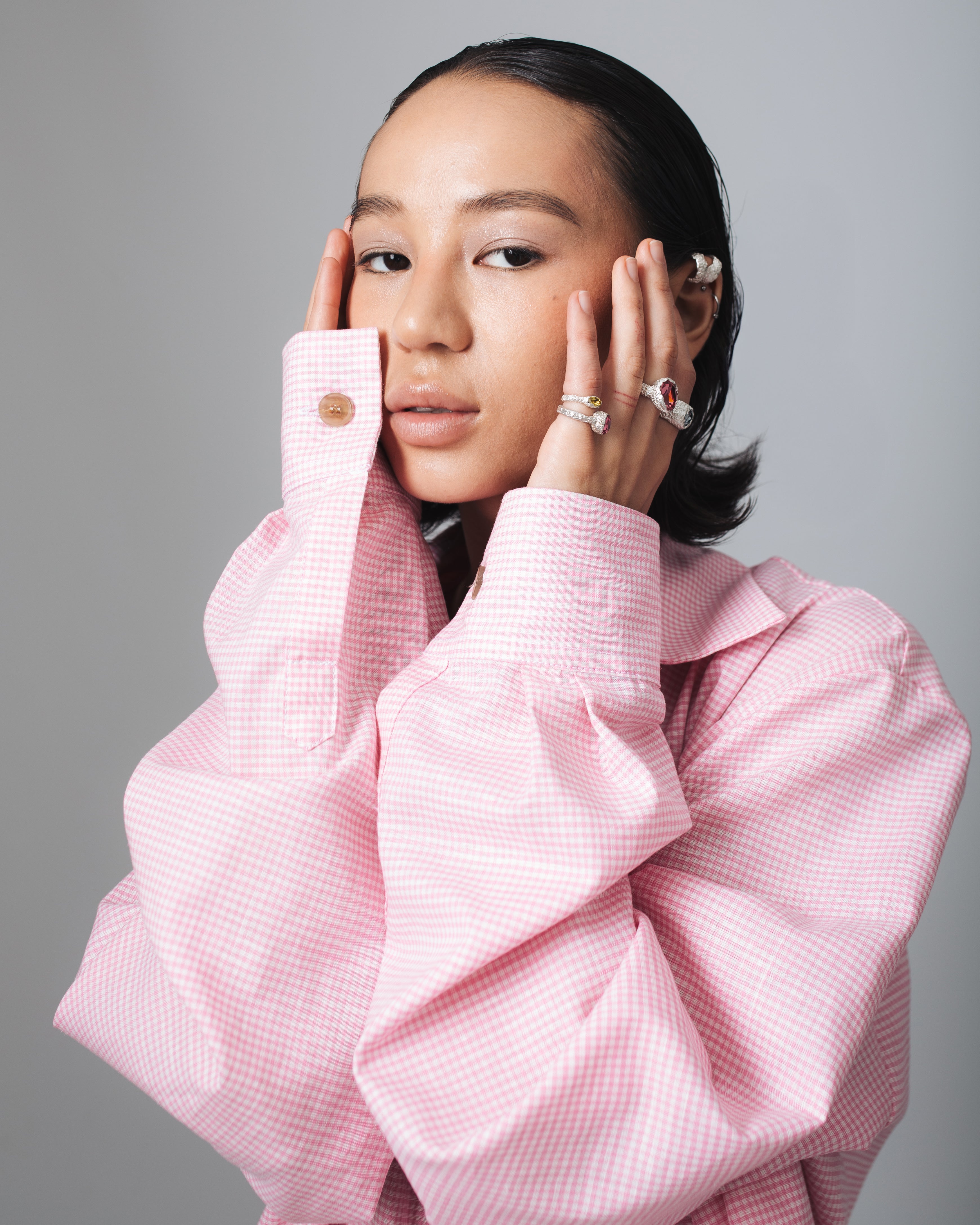 PINK COTTON SHIRT