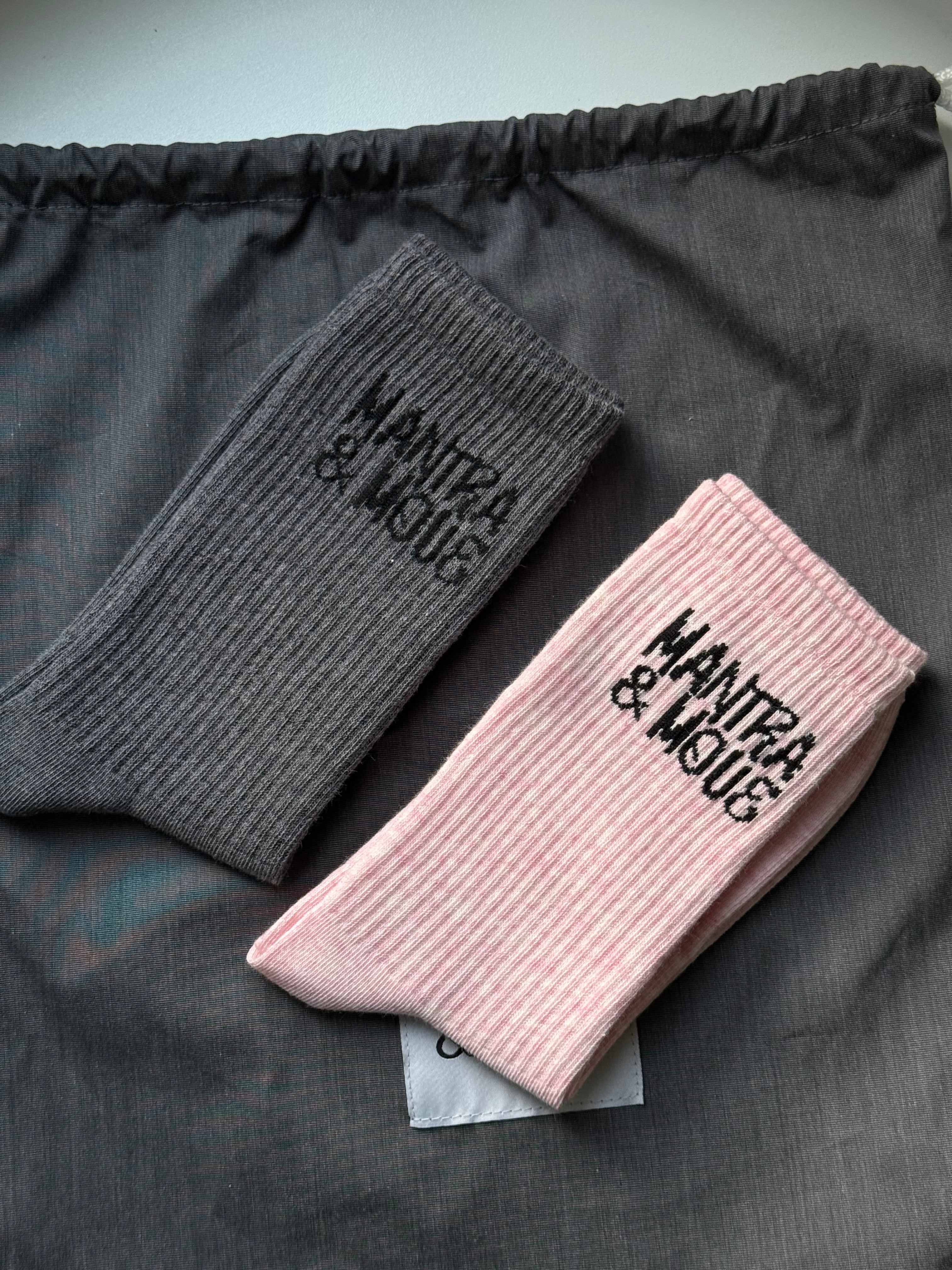 MANTRA & MOVE SOCKS - SET OF 2