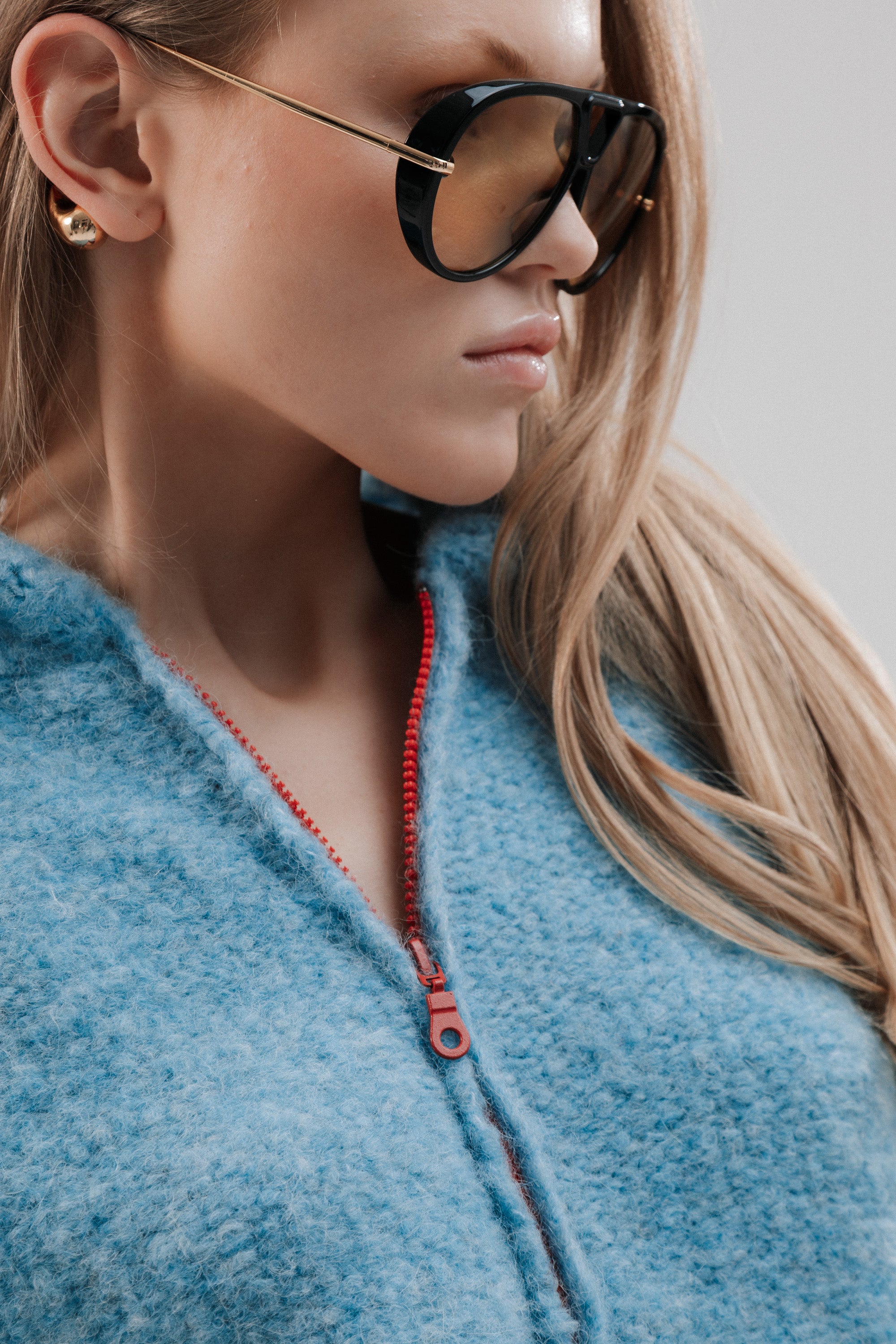 ALPACA ZIP HOODIE