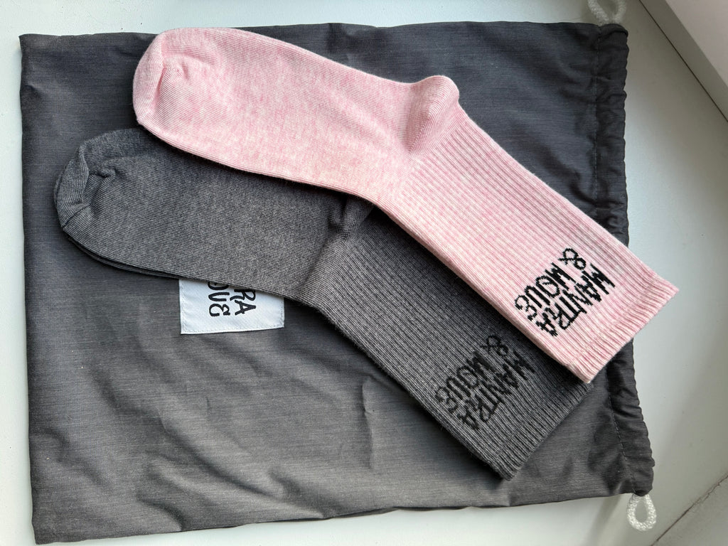 MANTRA & MOVE SOCKS - SET OF 2