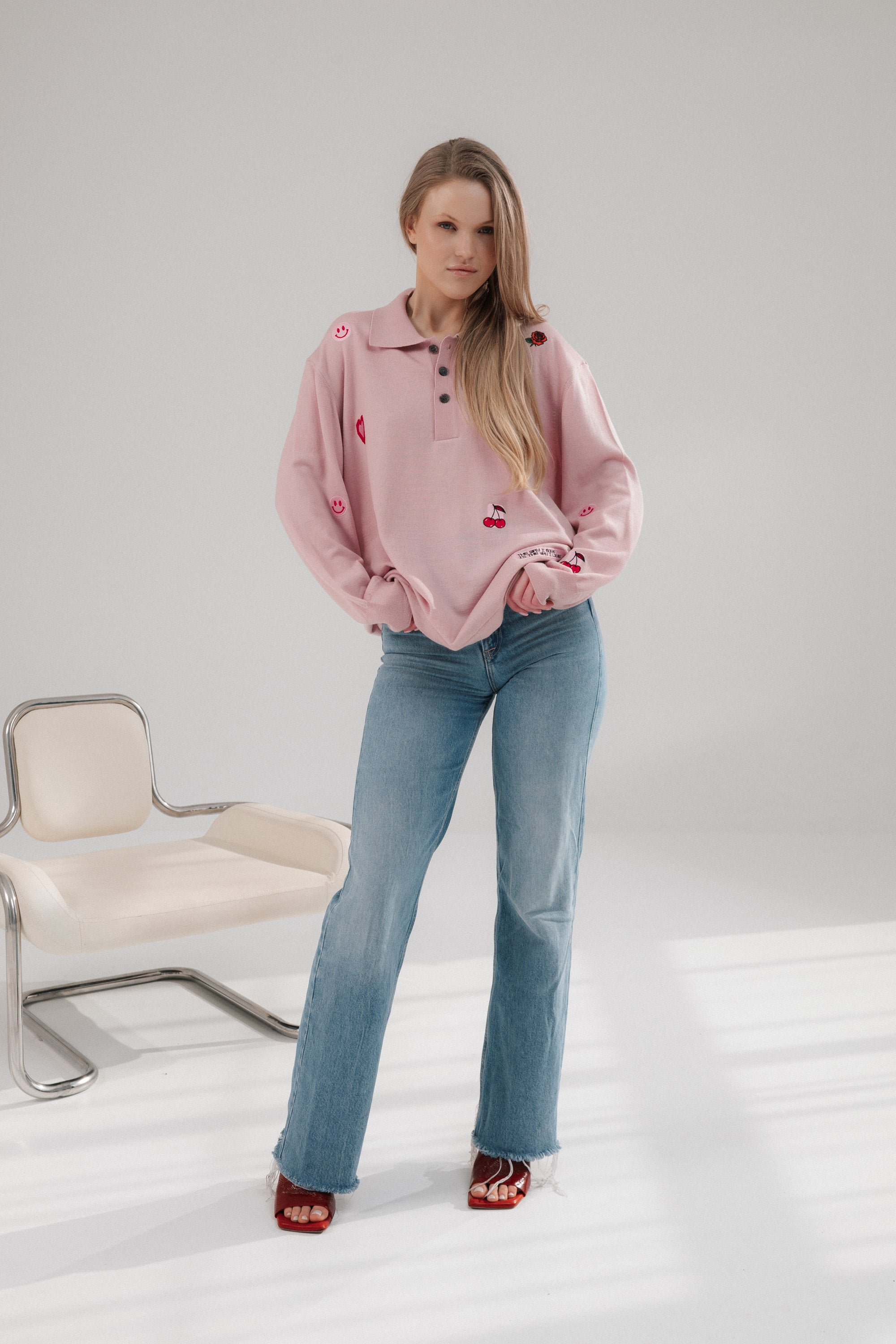 POLO WITH SIGNATURE EMBROIDERY