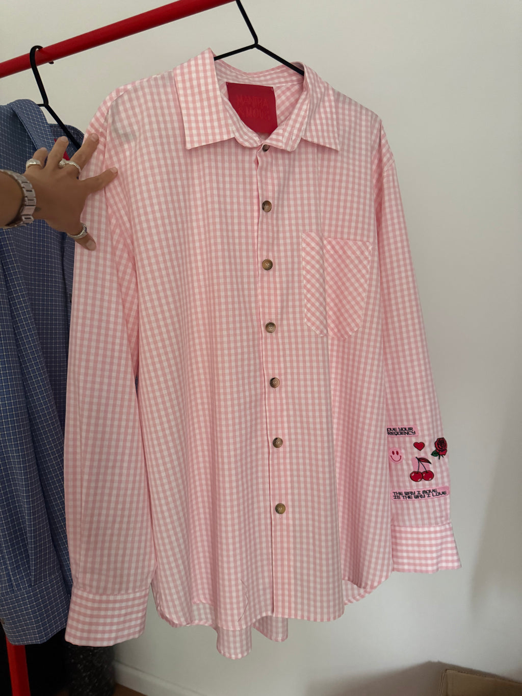 PINK COTTON SIGNATURE SHIRT