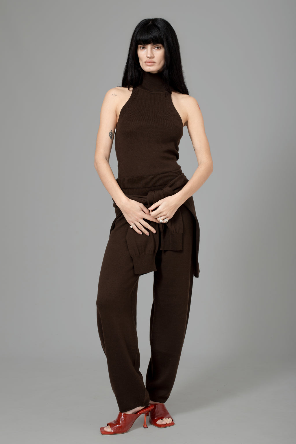 MERINO WOOL BALLOON PANTS