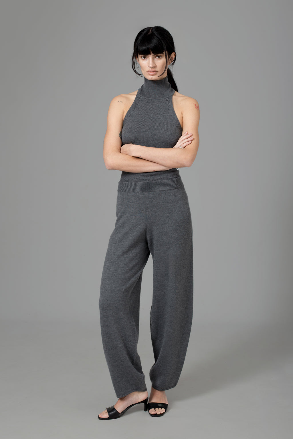 MERINO WOOL BALLOON PANTS