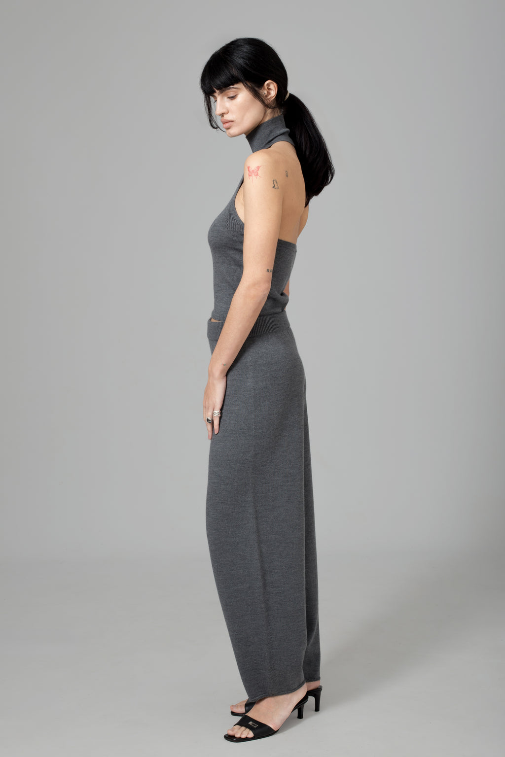 MERINO WOOL BALLOON PANTS