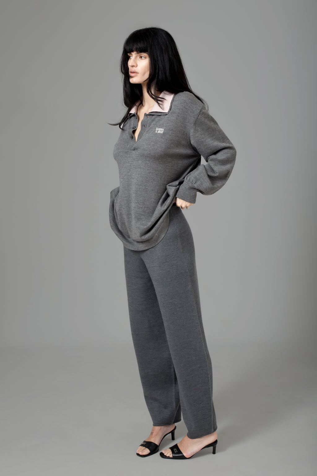 MERINO WOOL BALLOON PANTS